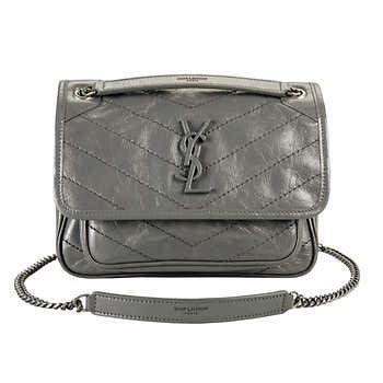 yves saint laurent costco|Yves Saint Laurent Sm Niki Vintage Crossbody, Storm .